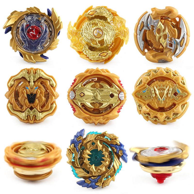 玩具陀螺合金亚马逊黄金散装爆裂opp袋装组装陀螺