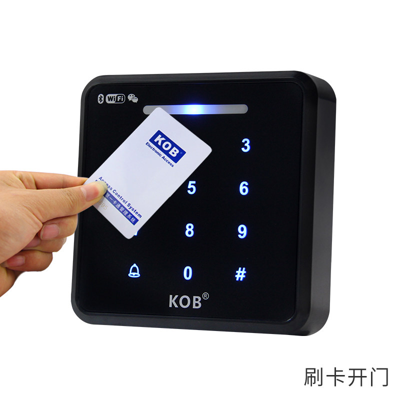kob门禁一体机 app微信开锁 蓝牙wifi连接 idic卡密码门禁主机