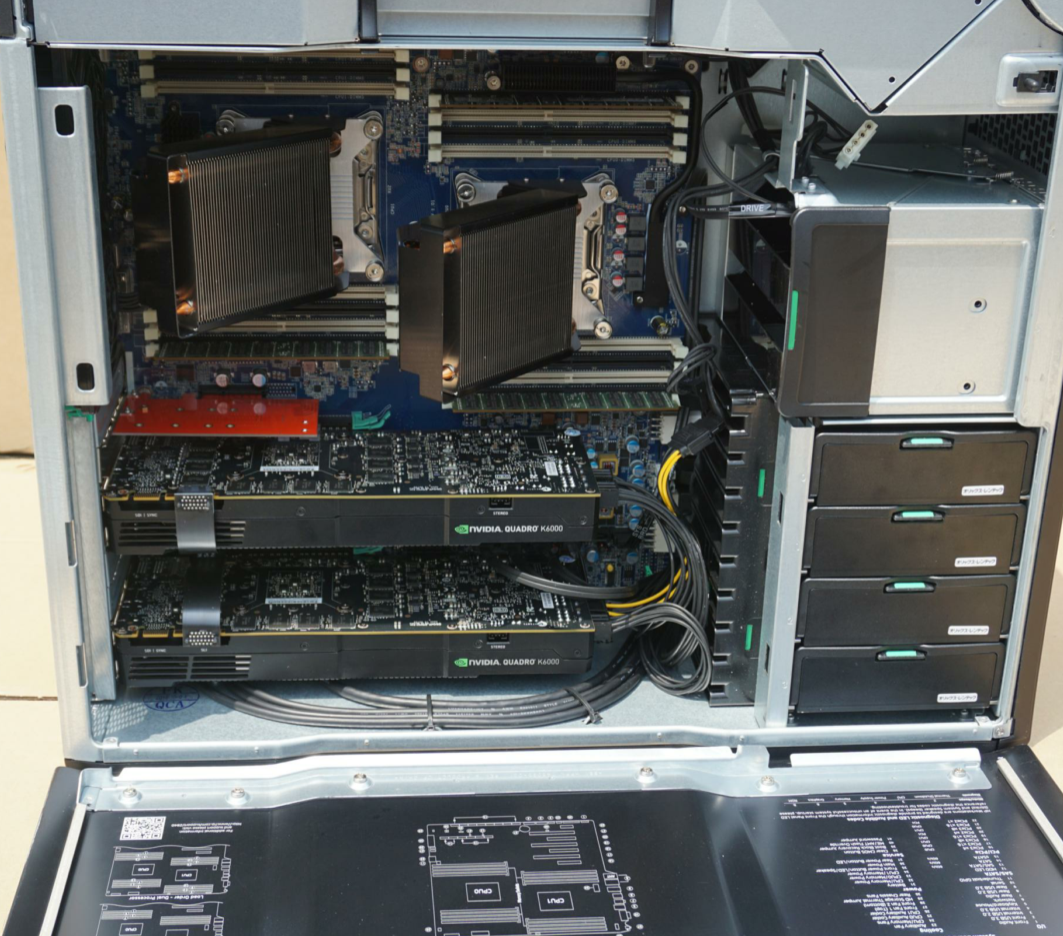 hp惠普 z840 图形工作站e5-2678v3*2 建模运算 渲染仿真电脑主机