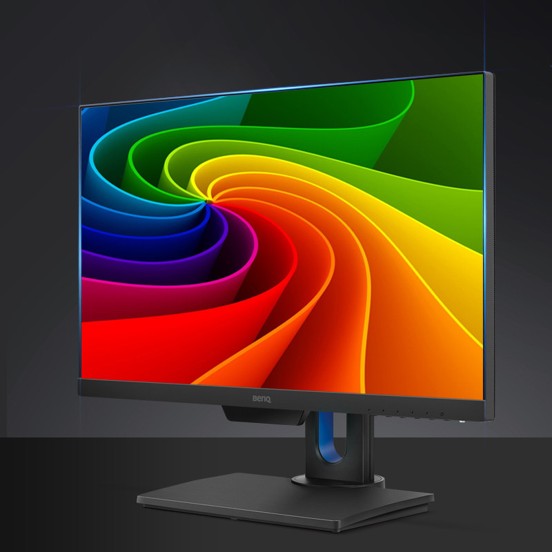 【设计师爆款】明基25英寸显示器pd2500q专业设计绘图2k超清修图智慧