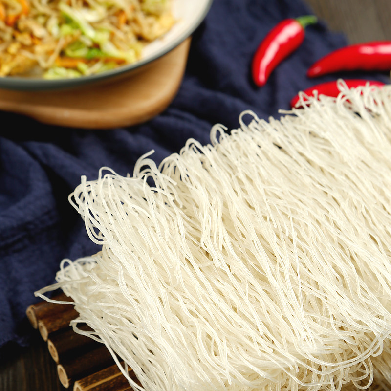 福建闽南特产福寿细米粉安溪湖头米粉米线正宗 纯正手工米粉5斤装