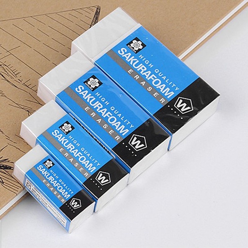 樱花橡皮擦美术美术学学生素描专用xrfw100聚合物超净橡皮