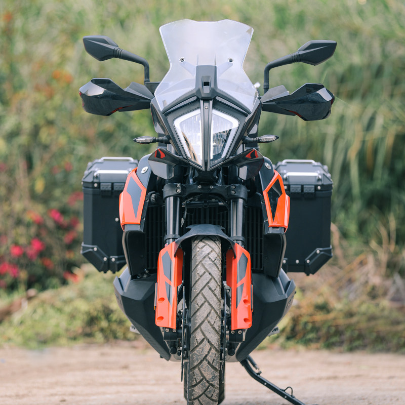 loboo萝卜适用ktm790adv三箱铝合金尾箱改装配件摩托摩托车尾箱