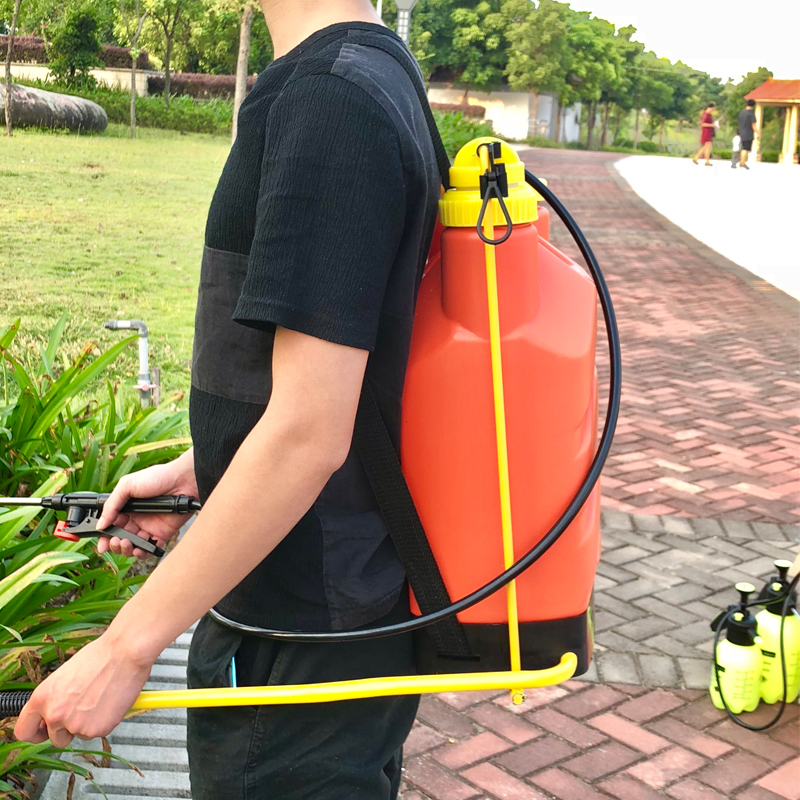 手动高压喷雾器农用背负20升手摇打药机园艺治虫喷壶