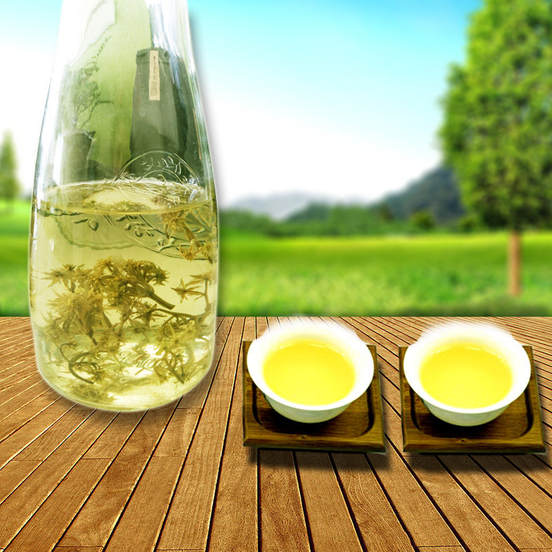 石柱黄连包邮土特产高山花黄莲花重庆之乡黄水养生茶