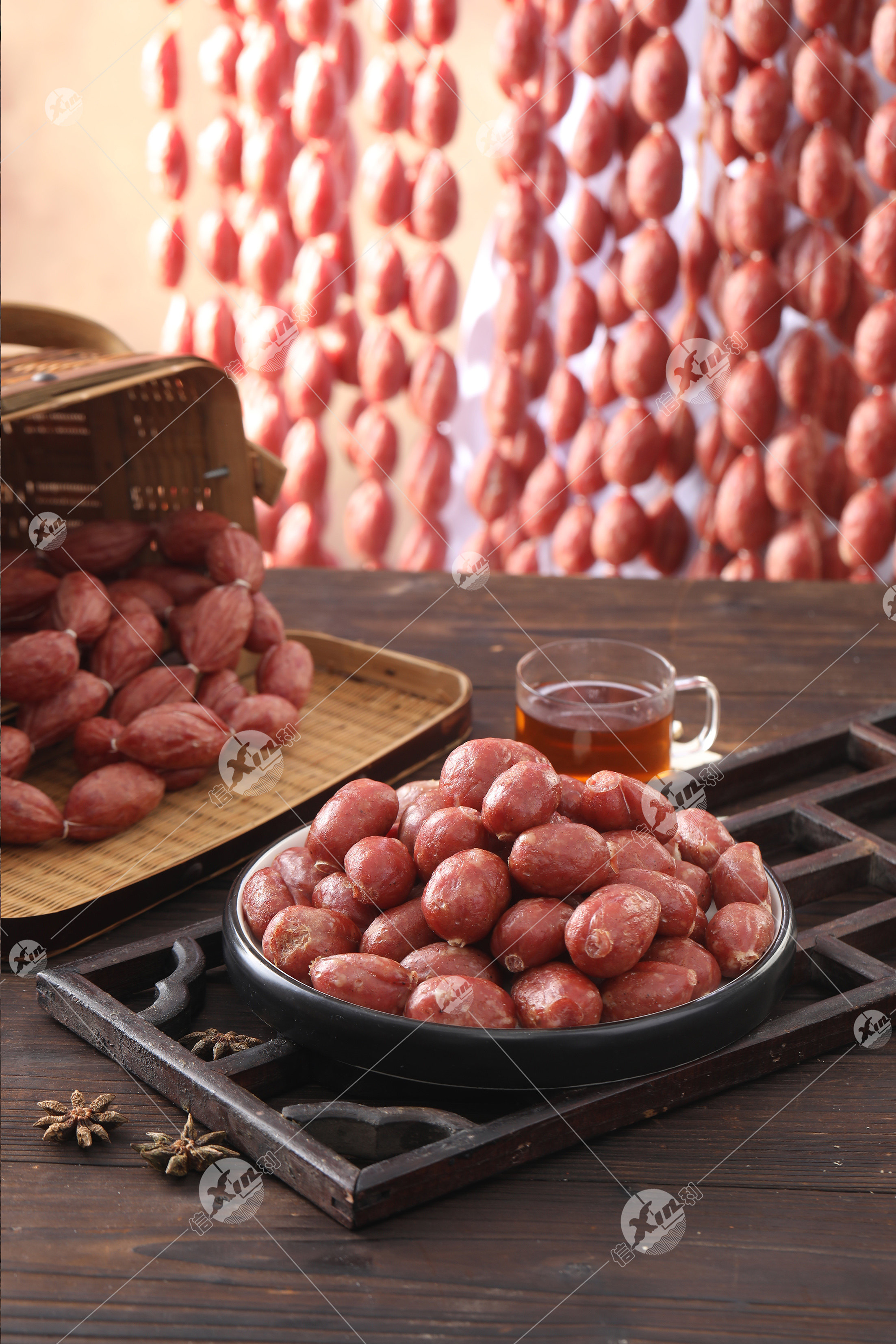 鞍山市上海信利熏腊包装肉枣500g2斤以上包邮其它