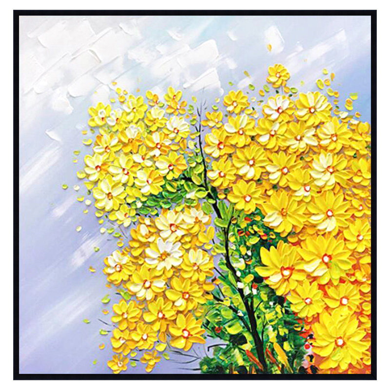 现代简约客厅手绘装饰画沙发背景背景墙墙壁大画手工油画