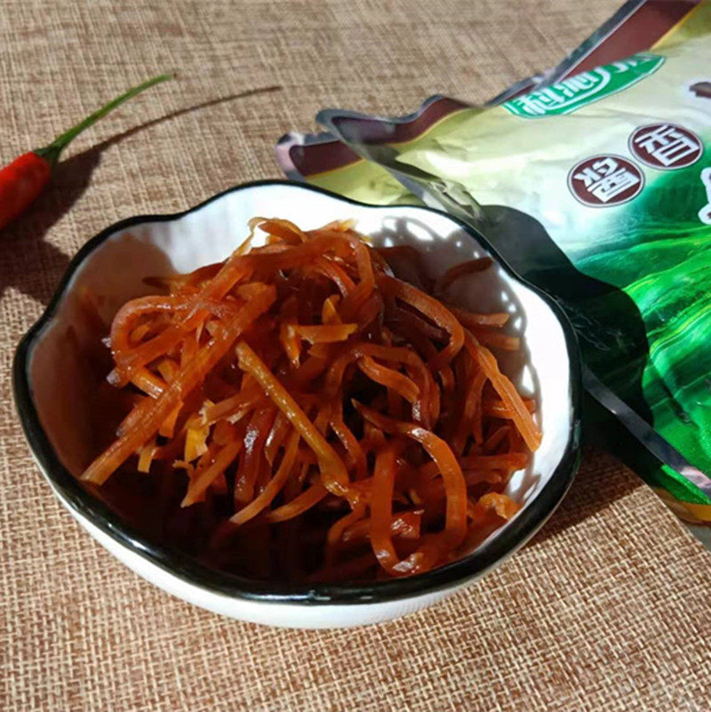 科沁万佳酱香卜留克丝内蒙古酱香咸菜东北特产早餐下饭菜小菜包邮