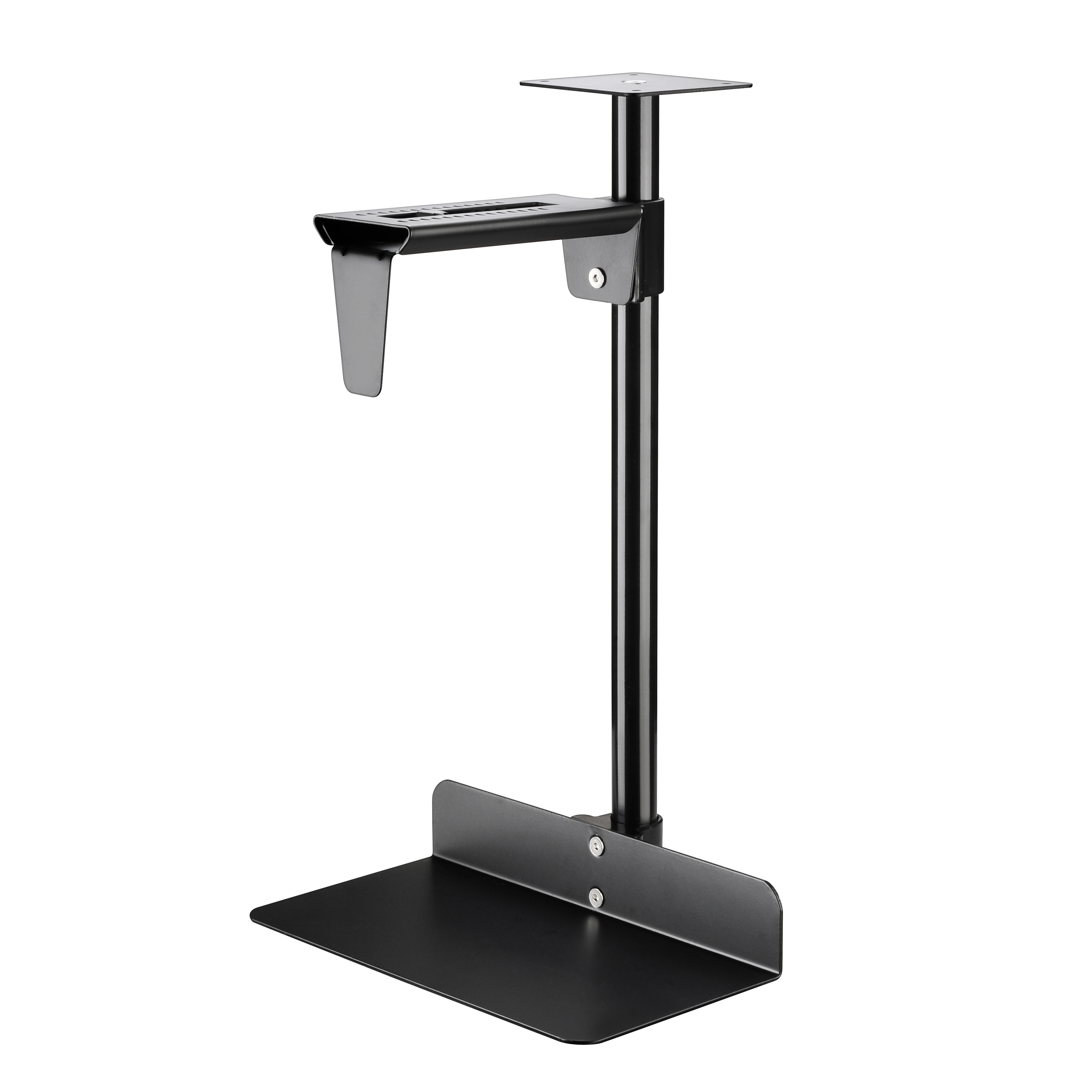 主机机箱支架电脑机架悬挂式吊架托壁挂架台式家具底座