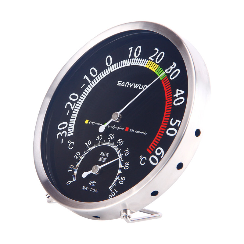 温度计湿度计三印th302医用冰箱温湿度室内家用药品温湿度计
