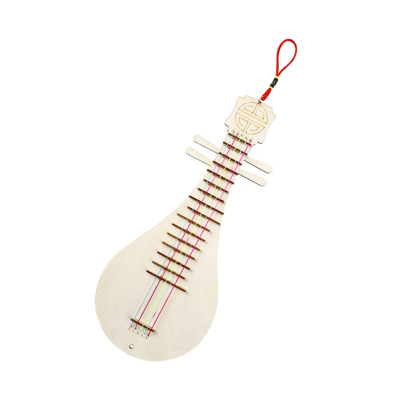 儿童创意手工琵琶diy制作材料幼儿园小学生自制手工创意粘贴类