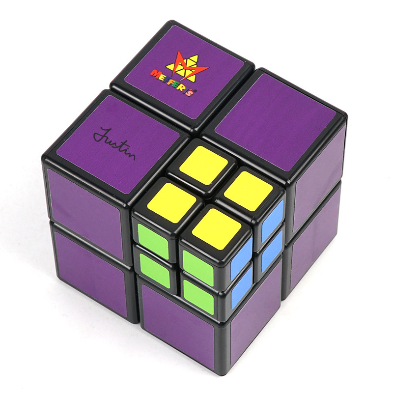 麦菲特魔方2阶异形pocketcube紫色口袋魔方难度大益智娱乐