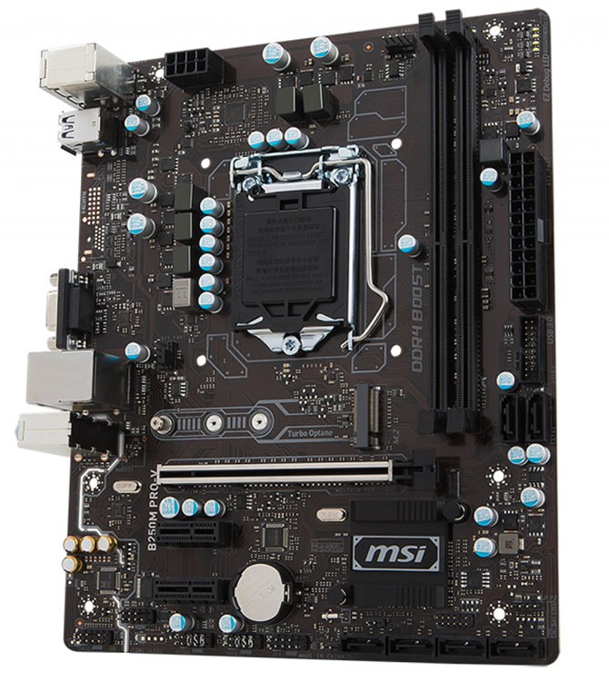 msi/微星b250m pro-v主板1151ddr4双通道m.2固态台式机集成小板