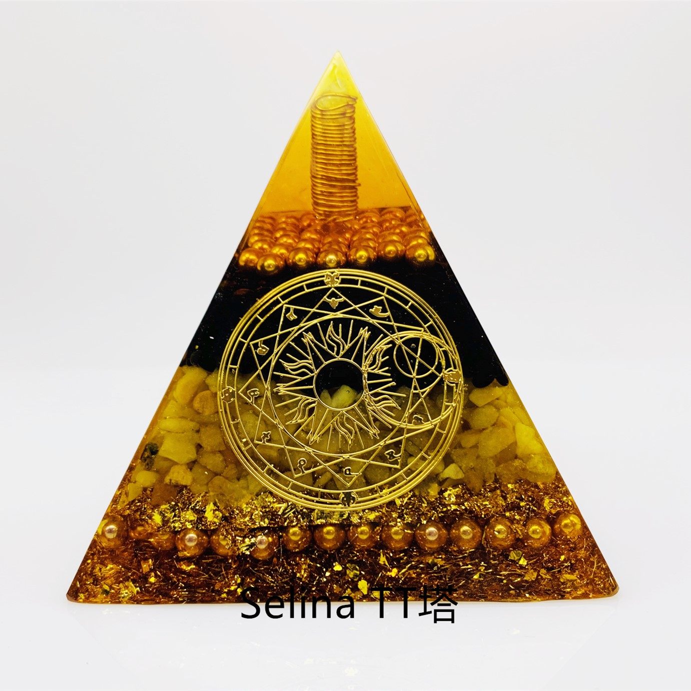 灵气加持奥根塔水晶能量塔财运旺财辟邪挡煞保平安除小人转运塔