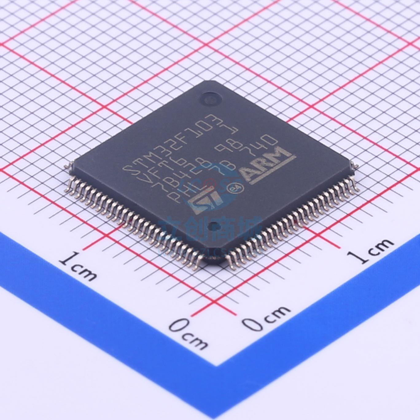 处理器原装全新ststm32f103vft6微控控制器mcu直拍可配芯片