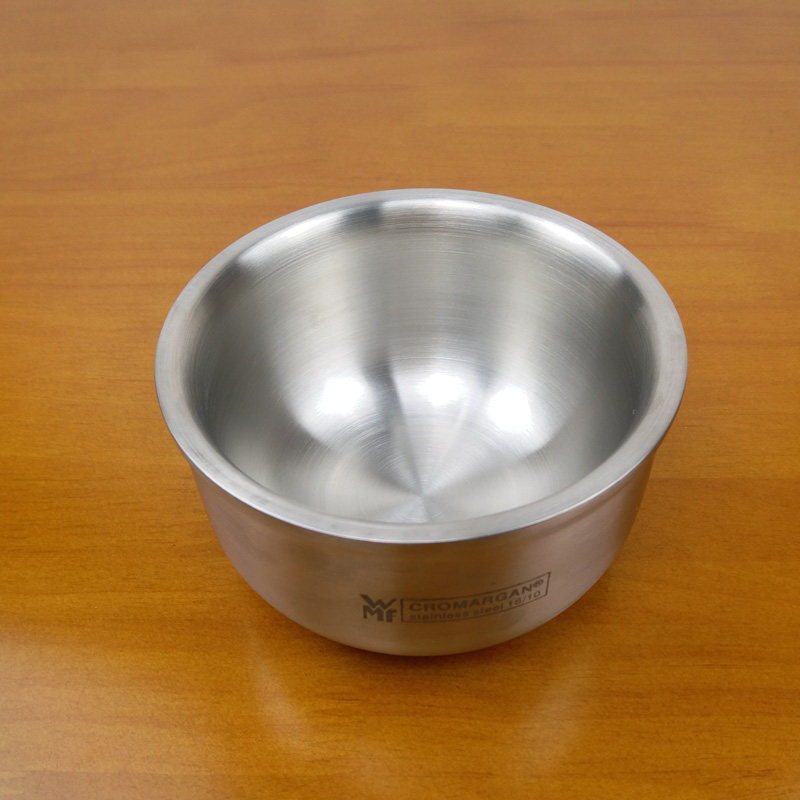 出口德国不锈钢双层加厚家用吃饭饭碗宝宝辅食碗