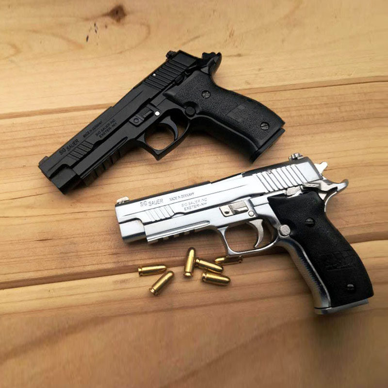 05合金帝国p226抛壳手模型金属军模儿童仿真其他模型玩具