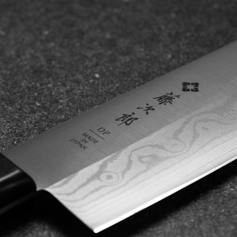 日本进口藤次郎大马士革钢刀vg10切菜刀日式刀具小菜菜刀