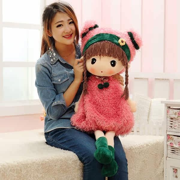百变童话菲儿公主布娃娃可爱毛绒玩具洋娃娃公仔儿童节女孩毛绒布艺类