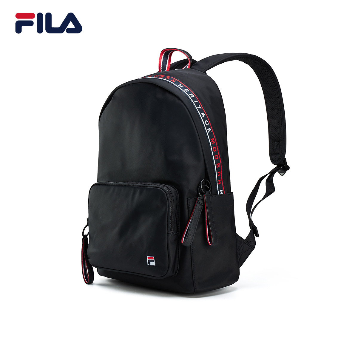 男子fila斐乐官方双肩包2021年夏季新款时尚简约通勤双肩背包
