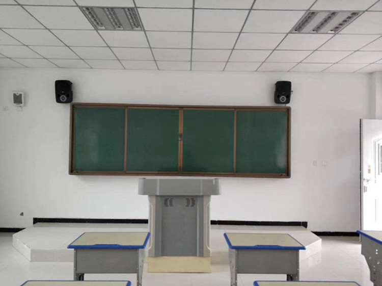 讲台蓝贝思特jh988b多媒体教学学校老师电子中控塑钢演讲台