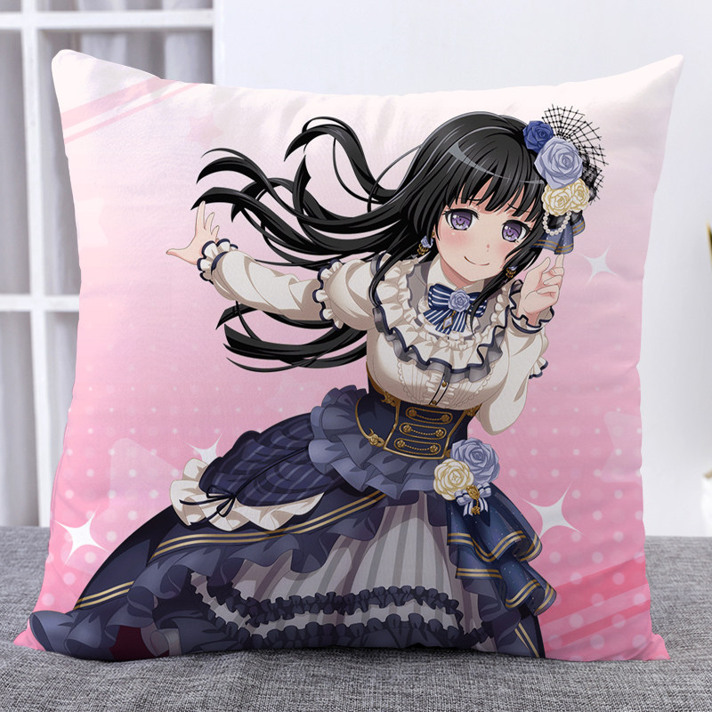 bangdream友希roselia抱枕动漫二次元方形周边定制动漫毛绒