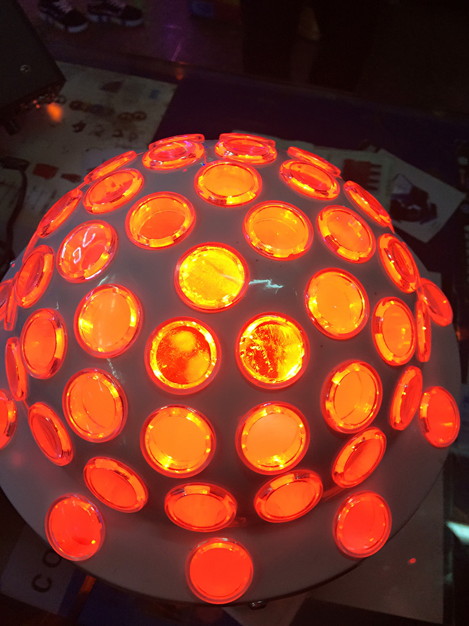 包邮新款led水晶魔球ktv包房旋转效果酒吧舞台灯光