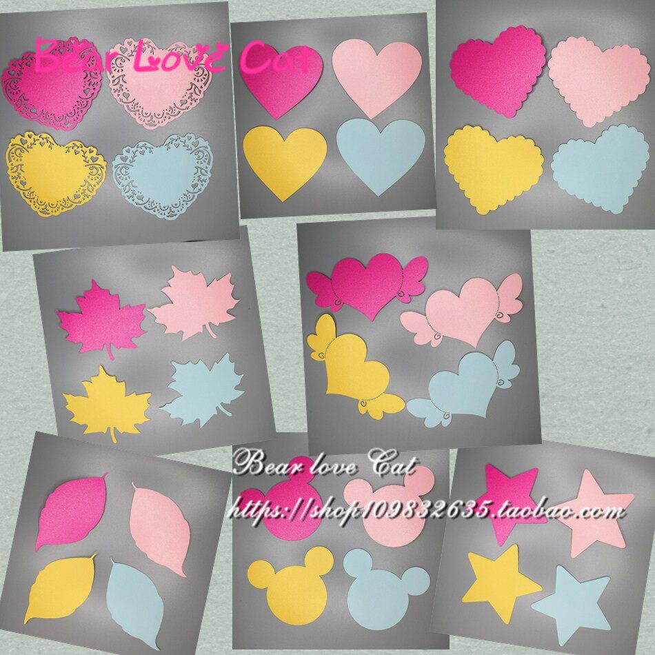 多款许愿祝福卡爱心星星卡片创意心愿装饰心意贺卡