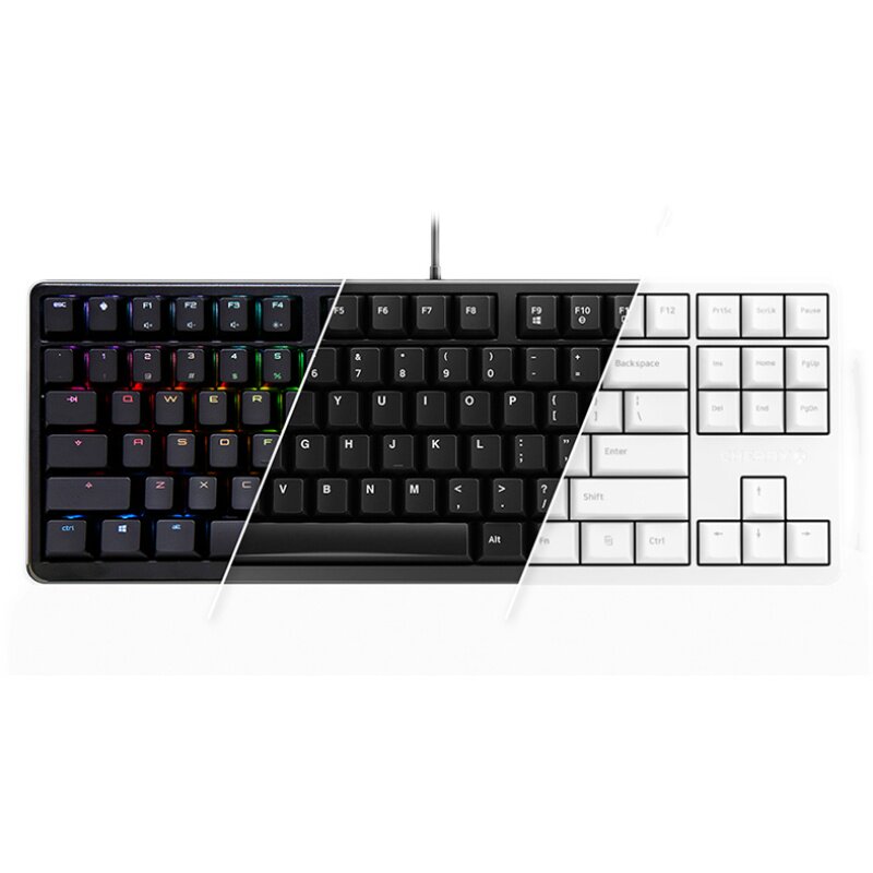 定制cherry樱桃g803000s珊瑚海cherry机械键盘有线键盘