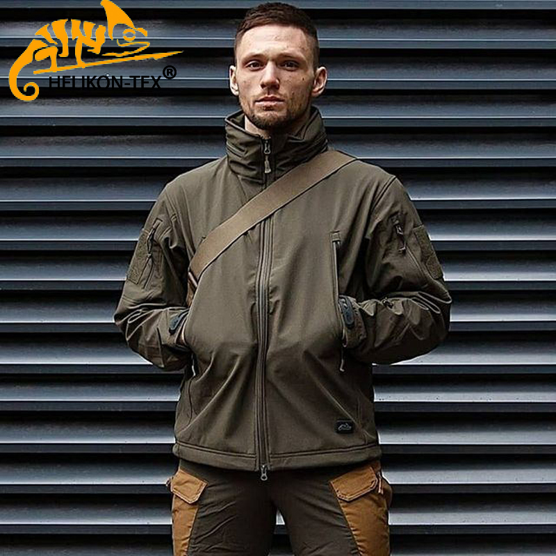 Helikon赫利肯火枪手户外软壳冲锋衣男防水战术外套夹克风衣保暖