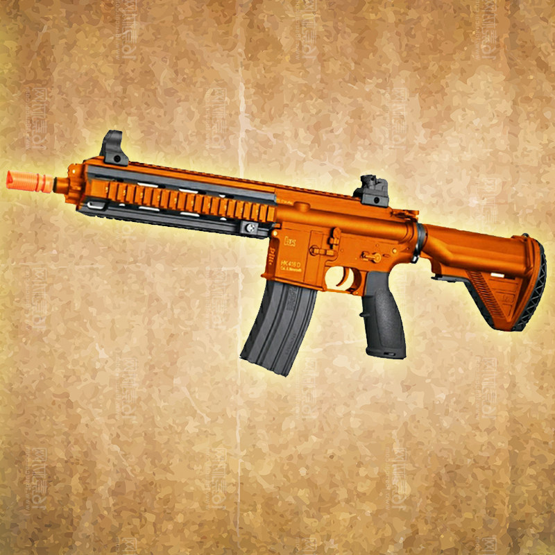 司俊hk416dcqb玩具联动回膛空挂尼龙司骏突击电动玩具枪