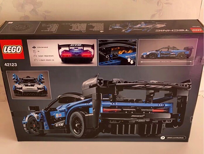 lego乐高42123科技系列系列机机械组迈凯伦塞纳塑料积木