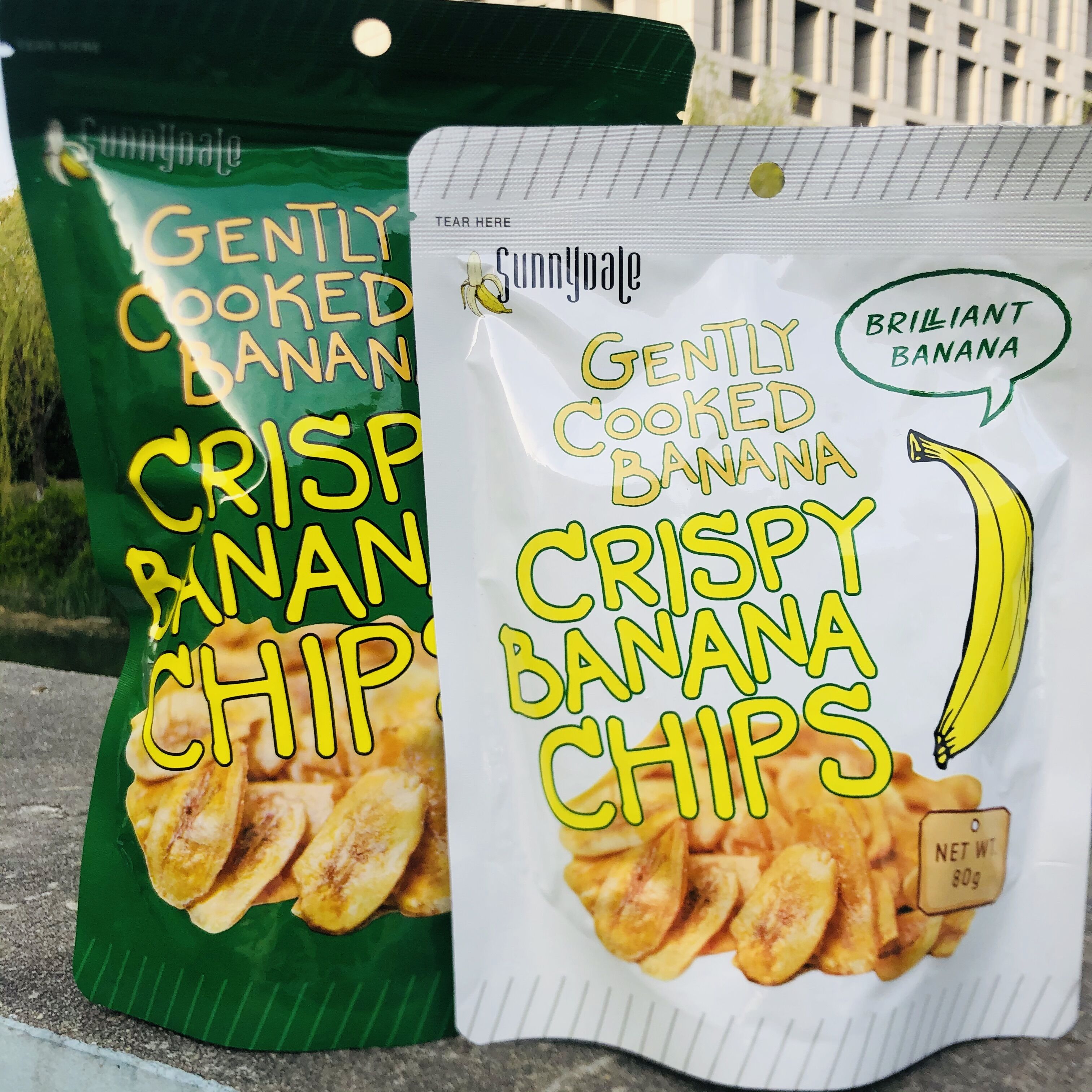 sunnydalecrispybananachips菲律宾齿记香蕉脆片香蕉干