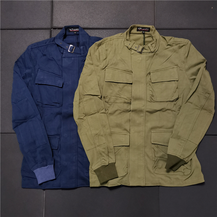 性价比开春预热薄弹修身舒适多袋工装军事风立领夹克外套A30-Y507