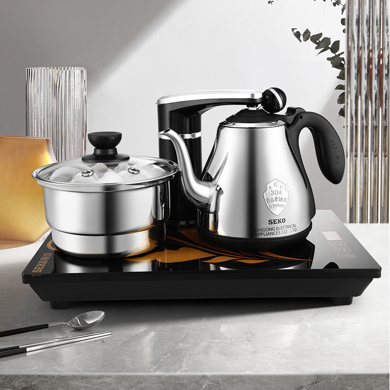 seko新功f98电茶炉全自动上水电水壶智能茶具泡茶烧水壶煮茶器f90