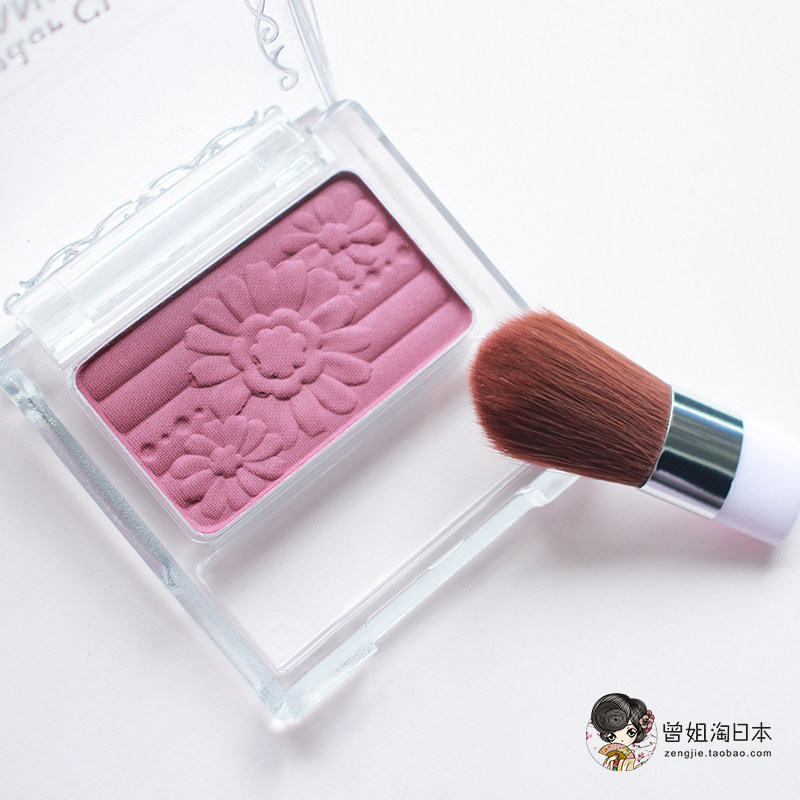 日本canmake井田单色腮红pw38梅子pw25新色pw41腮红