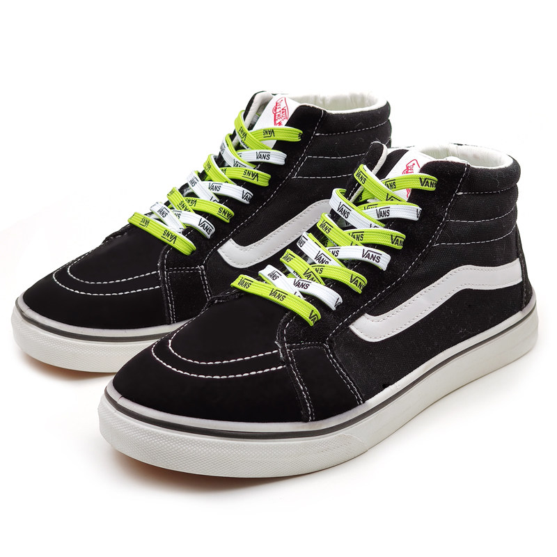 适配万斯印字字母鞋带绳范vans解构棋盘格滑板鞋带