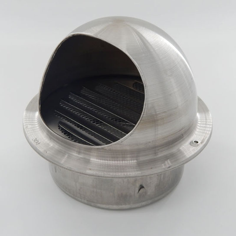 不锈钢风帽中央空调油烟换气扇新风系统风罩外墙风口室内新风系统