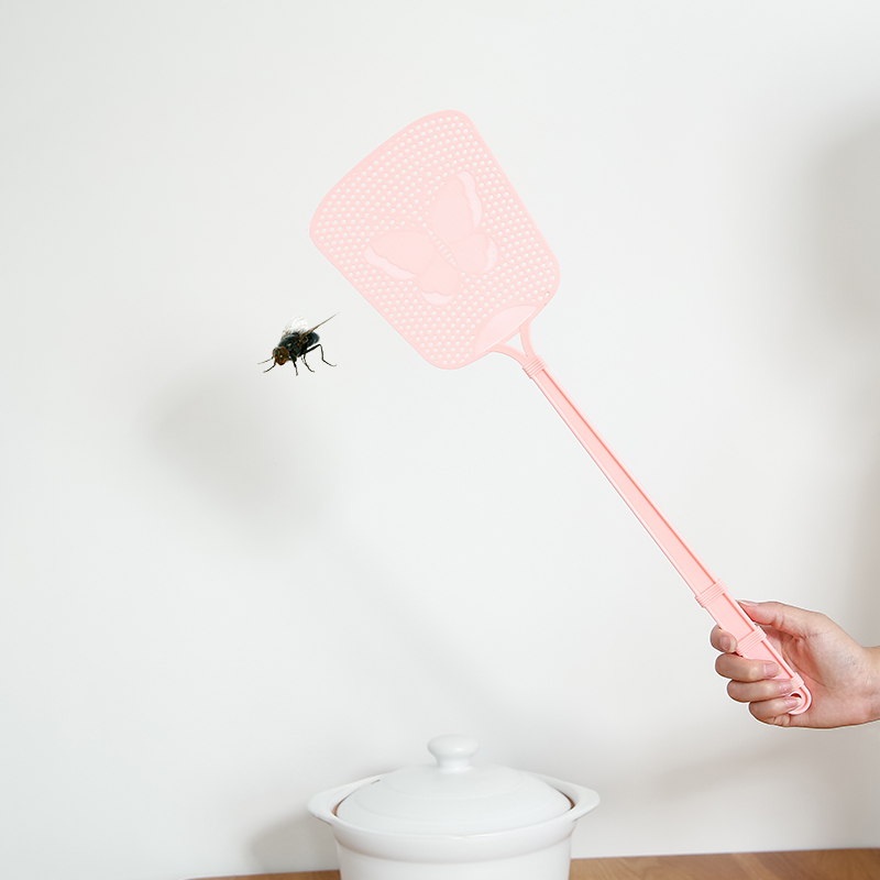 大号大码家用塑料加长柄加厚苍蝇拍手动打蚊子灭蚊拍批发清仓包邮
