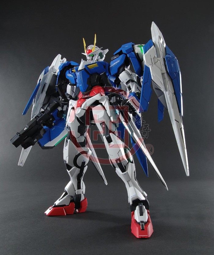 升降机现货日本万代pg00rraiser高达双零天使高达模型专区