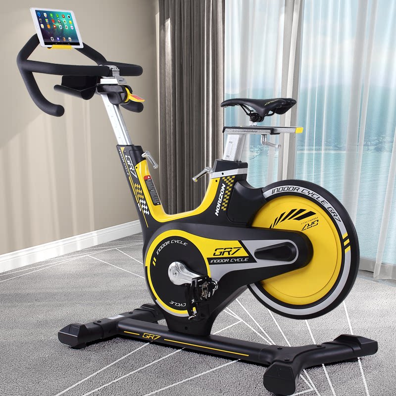 乔山gr7动感单车家用健身车静音减肥脚踏车健身房健身车