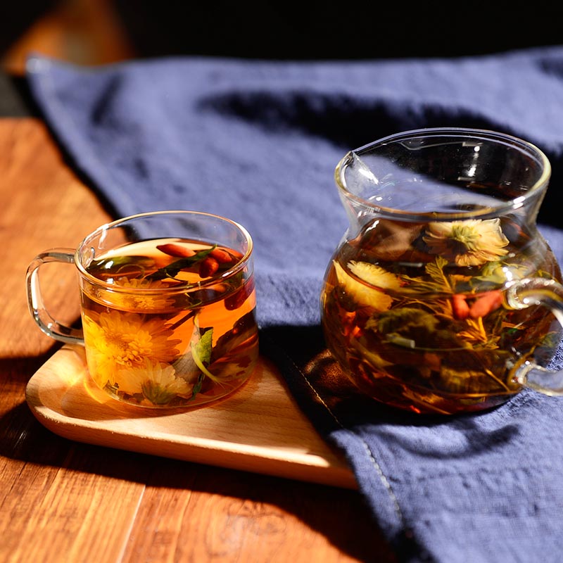 清热去火茶降火茶下火清火枸杞菊花凉茶金银花薄荷组合养生花茶叶图片