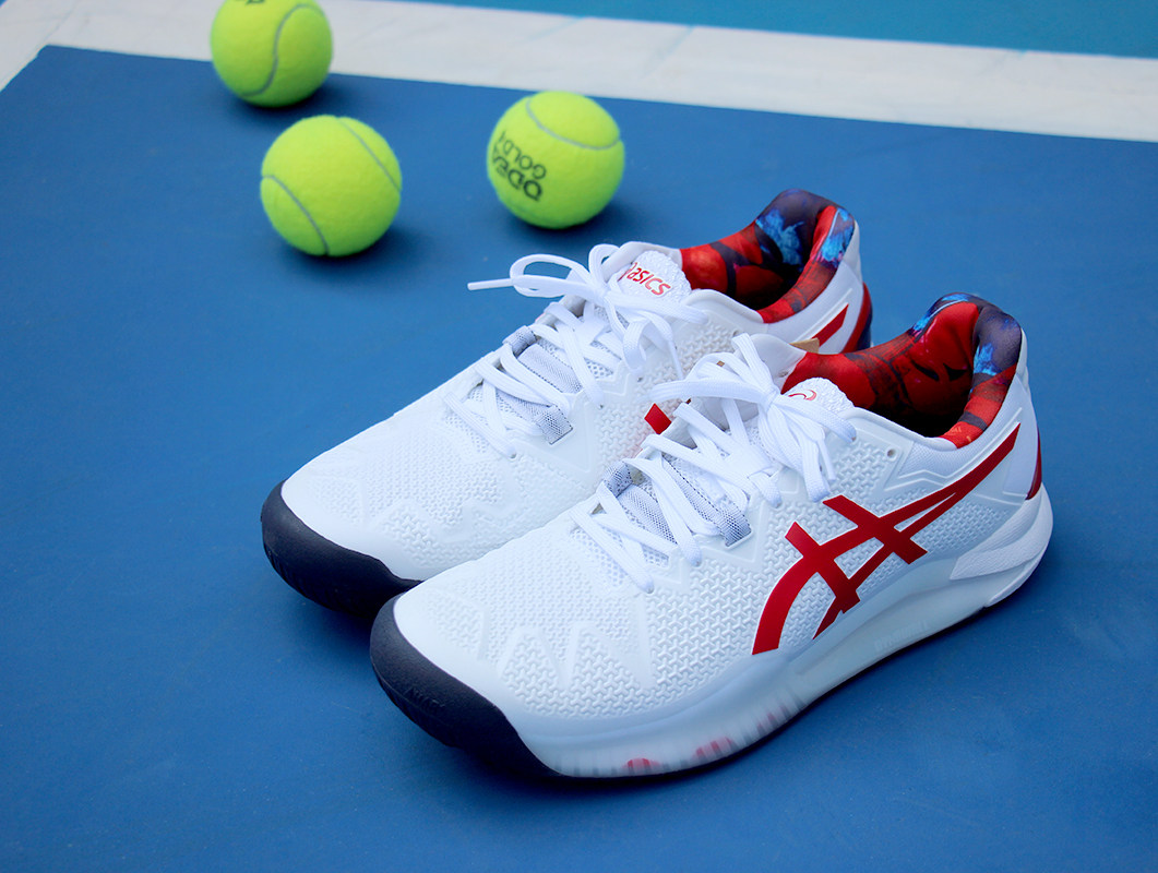 asics亚瑟士运动鞋菲尔斯男女r8resolution专业网球球鞋网球鞋
