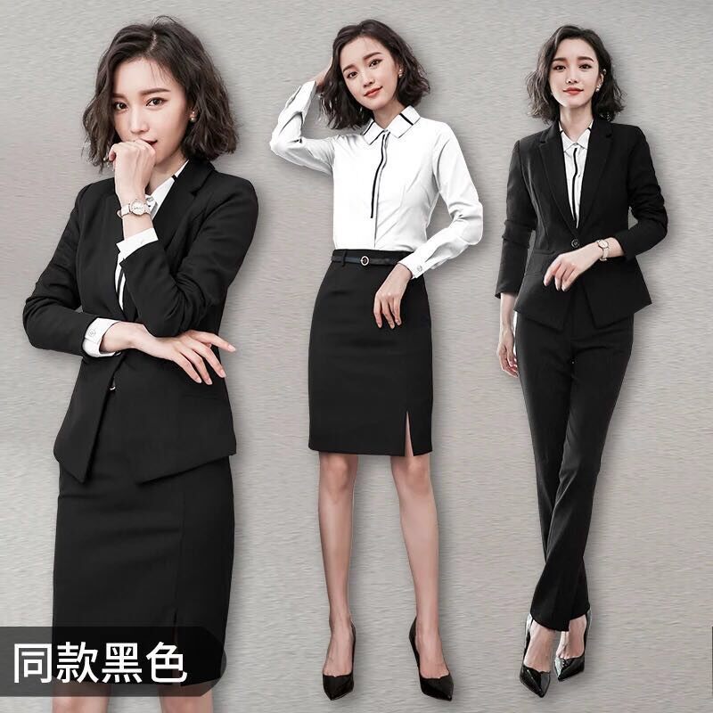 艾尚尚臣职业套装套裙面试正装公务员西装法务工作服职业女裙套装