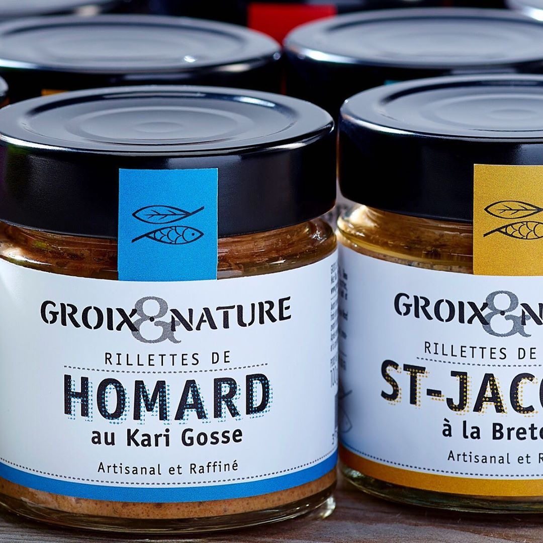 法国进口groixnature格鲁瓦手工海鲜熟肉酱罐头即食100g