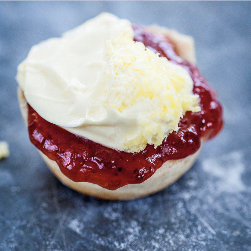 rodda厚芝奶油沃尔康沃尔进口英国creamclottedcornish再制奶酪