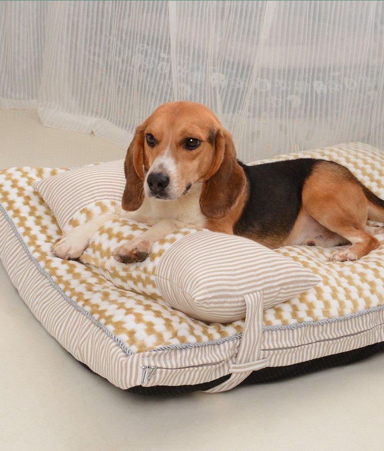 拆洗狗窝四季通用宠物垫法斗柯基狗床冬季保暖狗窝