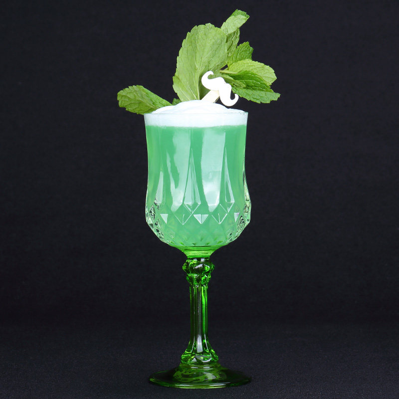 酒杯个性定制绿精灵高脚鸡尾鸡尾酒200ml红酒餐吧水杯异形
