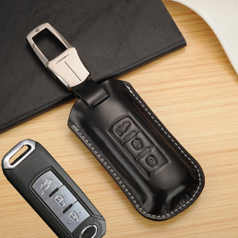 适用于传祺老款gs4钥匙真皮16款ga6gs5一键车用钥匙包