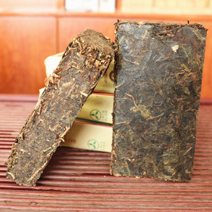 青砖茶 内蒙古特产 牧民熬奶茶 赵李桥川字牌茶叶 380克2块 包邮